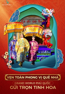 Review Show Tinh hoa Việt Nam tại Grand World Phú Quốc